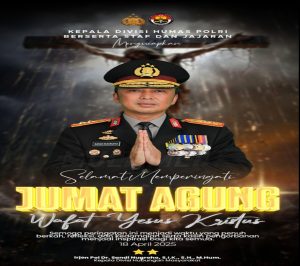 Irjen Pol. Sandi: Jumat Agung Momentum Merefleksi Diri