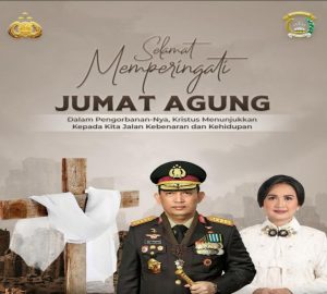 Jumat Agung, Kapolri Ajak Umat Kristiani Perkuat Iman dan Persatuan Bangsa