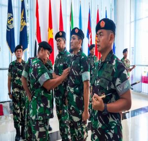 Komandan PMPP TNI Pimpin Serah Terima Jabatan Dirbinops dan Dansatlat PMPP TNI