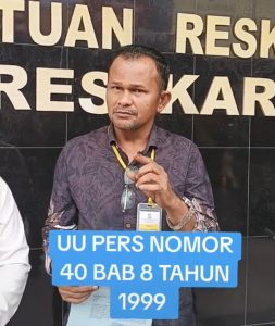 Iskandar Tanjung Tolak Diperiksa Polisi: Jangan Jadikan Jurnalis Kambing Hitam Kasus Gratifikasi