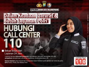 Call Center 110, Layanan Respons Cepat Polresta Tanjungpinang untuk Keamanan Publik