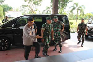 Pererat Sinergi, Pangdam I/BB Kunjungi Polda Kepri Bahas Keamanan Wilayah Perbatasan