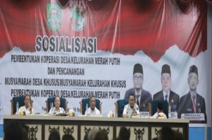 Pemkab Rohul Gelar Sosialisasi Pembentukan Koperasi Merah Putih Sesuai Inpres Nomor 9 Tahun 2025
