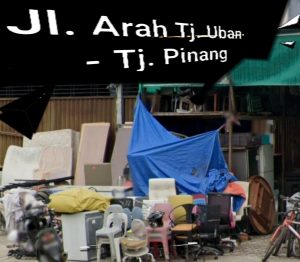 Respons Cepat PPNS Satpol PP Tanjungpinang Terkait Penjualan Barang Bekas Singapura di Jl Arah Uban Tanjungpinang Timur: “Lokasinya Dimana, Bang?”