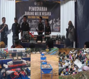 Bea Cukai Tanjungpinang Musnahkan Barang Ilegal Senilai Rp5,3 Miliar di TPA Ganet