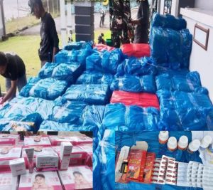 TNI AL Berhasil Gagalkan Penyelundupan Produk Kecantikan Ilegal Senilai Rp 1,22 Miliar di Perairan Pananaru
