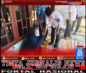 Pemkab Rohul Salurkan Bantuan kepada Korban Kebakaran di Bangun Purba