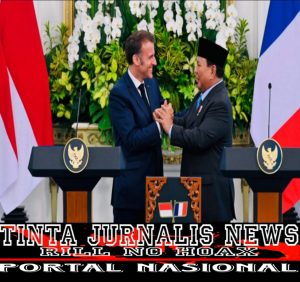Presiden Prabowo Sambut Presiden Macron di Jakarta, Sepakati Visi Bersama Menuju 100 Tahun Hubungan Indonesia–Prancis