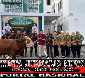 Lapas Kelas IIA Batam Terima Hewan Kurban dari Kejari Batam, Wujud Sinergi Antarinstansi Sambut Iduladha
