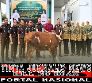 Jelang Idul Adha, Rutan Kelas IIA Batam Terima Bantuan Hewan Kurban dari Kejari Batam