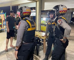 Wilayah Rawan Disisir, Patroli Blue Light Polda Kepri Ciptakan Rasa Aman Warga Batam