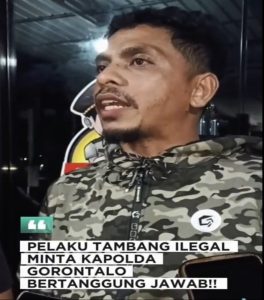 Viral di TikTok! Pelaku Usaha Bongkar Dugaan Pungli di Tambang Ilegal Boalemo, Nama Kapolda Gorontalo Disebut