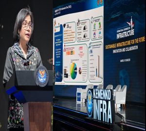 Menkeu Sri Mulyani: Infrastruktur Harus Berkelanjutan, Inklusif, dan Tangguh Hadapi Perubahan Iklim