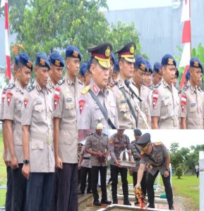 Sambut Hari Bhayangkara ke-79, Polda Kepri Gelar Ziarah dan Tabur Bunga di TMP Bulang Gebang