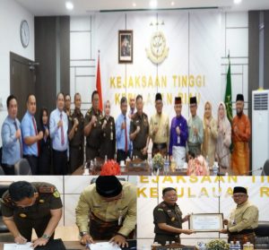 Wali Kota Tanjungpinang Serahkan Piagam Penghargaan ke Kejati Kepri, Tanda Terima Kasih atas Pendampingan Hukum