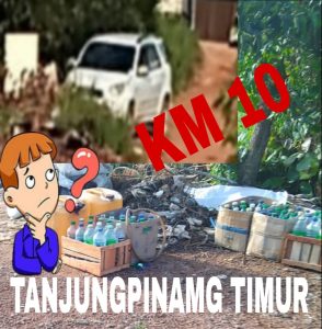 Astaga! Terpantau Pemindahan BBM Subsidi Pakai Rush Putih di Tanah Merah Belakang Kedai Kopi Jaya, Ternyata Bukan Kaleng-Kaleng Om!