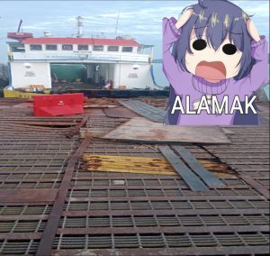 Jangan Tunggu Korban! Pelabuhan Ro-Ro Jagoh Rusak Parah Hampir Setahun, Pemerintah Dinilai Lalai