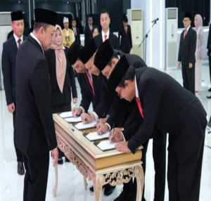 Menteri Nusron Lantik 79 Pejabat ATR/BPN, Tegaskan Mutasi Nasional Berbasis Meritokrasi