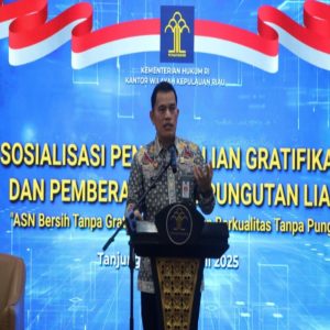 Kanwil Kemenkumham Kepri Serukan ASN Bersih: Tolak Gratifikasi, Hapus Pungli!