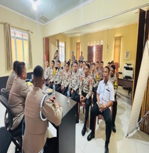 Polres Lingga Tegaskan Komitmen Etika Lewat Sosialisasi Perkap No. 7 Tahun 2022