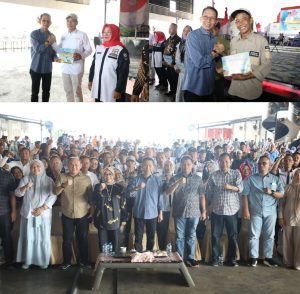 Dalam Sehari, Amsakar Serahkan Insentif RT dan RW di Sembilan Kecamatan