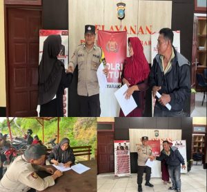 Problem Solving Humanis, Bhabinkamtibmas Brigpol Fisser Silitonga Mediasi Kasus Pemukulan Warga di Desa Sungai Buluh