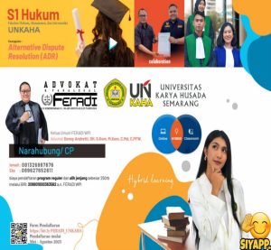 FERADI WPI dan Universitas Karya Husada Resmi Buka Program S1 Ilmu Hukum: Fleksibel, Terjangkau, dan Siap Cetak Praktisi Profesional