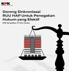 KPK Kajian 17 Poin RUU HAP, Dorong Pembahasan Terbuka dan Berintegritas