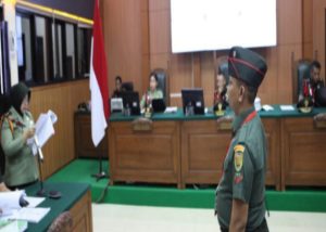 Kopda Bazarsah Dituntut Hukuman Mati, Oditur Militer Tegas: Tembak 3 Polisi dan Kelola Judi Ayam