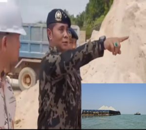 KKP Segel Tambang Pasir dan Reklamasi Ilegal di Tiga Pulau Kepri