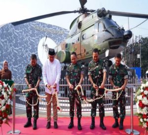 Panglima TNI Resmikan Monumen Helikopter SA-330 Puma di Bogor, Simbol Penghormatan atas Pengabdian Alutsista Legendaris