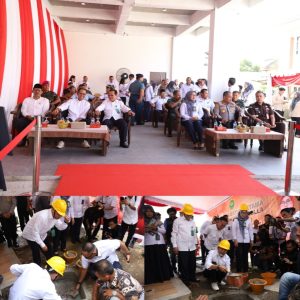 Pengadilan Negeri Batam Gelar Peletakan Batu Pertama Mushalla Baitus Shalihin