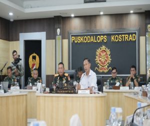 Perkuat Distribusi dan Stabilisasi Harga Pangan, BULOG-Kostrad Solidkan Sinergi Nasional