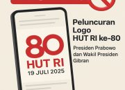 HOAX TERBONGKAR!! Peluncuran Logo HUT ke-80 RI Bukan 19 Juli, Ini Penjelasan Resminya