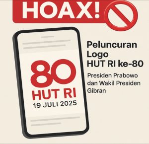 HOAX TERBONGKAR!! Peluncuran Logo HUT ke-80 RI Bukan 19 Juli, Ini Penjelasan Resminya