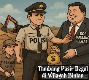 Tambang Ilegal, Rakyat Kecil Ditangkap, Bos dan Penyedia Lahan Dibiarkan? Penegakan Hukum di Bintan Diduga Tak Netral: Kapolri Diminta Turunkan Mabes!