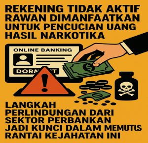 Rekening Tidak Aktif Rawan Dimanfaatkan untuk Pencucian Uang Narkotika, PPATK Ingatkan Perbankan Perkuat Proteksi