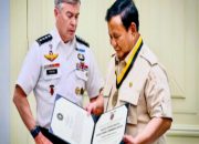 Presiden Prabowo Terima Medali Kehormatan USSOCOM atas Peran Strategis Perkuat Hubungan Pertahanan RI-AS
