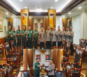 Kapolri Terima Audiensi Pangkostrad, Dankorbrimob Polri Hadir Dampingi di Mabes Polri
