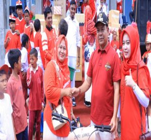 Semarak HUT RI ke-80, Kecamatan Kepenuhan Hulu Gelar Pawai Jalan Sehat, Tanam 1.000 Pohon dan Launching KURDA ASA