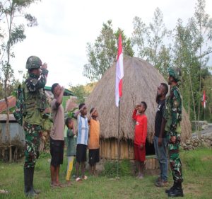Sang Merah Putih Berkibar dari Ufuk Timur Indonesiaku