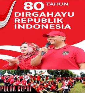 Polda Kepri Gelar Lomba 17 Agustusan, Meriahkan HUT ke-80 RI dengan Semangat Kebersamaan