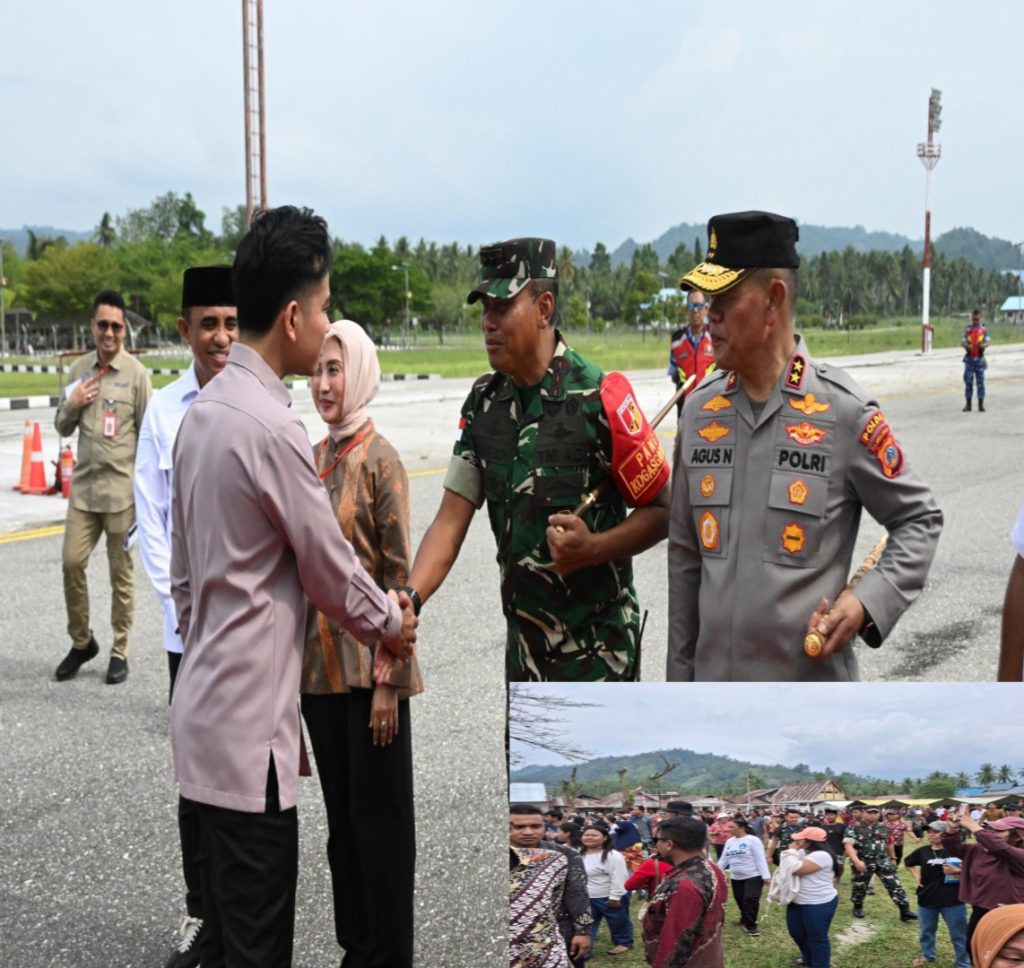 Dari Bandara Hingga Desa Terdampak Gempa, Wapres Gibran Disambut Hangat di Poso