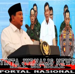 Presiden Prabowo Perintahkan TNI-Polri Tindak Tegas Penjarah Rumah Pejabat dan Perusak Fasilitas Umum