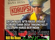 Mantan Sekdes Desa Tanjung Kelit Diduga Korupsi Ratusan Juta Dana Desa, Didesak APH Usut Tuntas