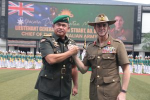 Kasad Indonesia dan Australia Teguhkan Persahabatan, Perkuat Kerja Sama Militer Kedua Negara