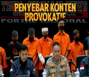 Polri Amankan 7 Tersangka Penyebar Konten Provokatif, Dirtipidsiber: Tidak Ada Ruang Bagi Perusak Keamanan Negara