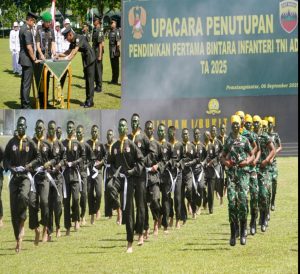 Pangdam I/BB Lantik 595 Bintara Infanteri, Tekankan Peran Prajurit Dekat dengan Rakyat