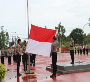 Polres Bintan Gelar Upacara Hari Olahraga Nasional Ke-42 Tahun 2025