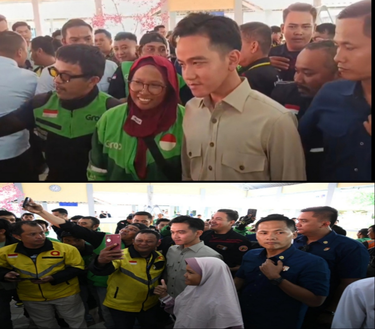 Wapres Gibran Makan Siang Bersama 280 Pengemudi Ojol di Batam, Apresiasi Peran Mereka Dorong Ekonomi